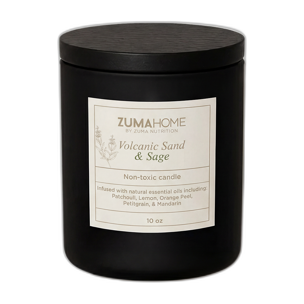Volcanic Sand & Sage Non Toxic Candle