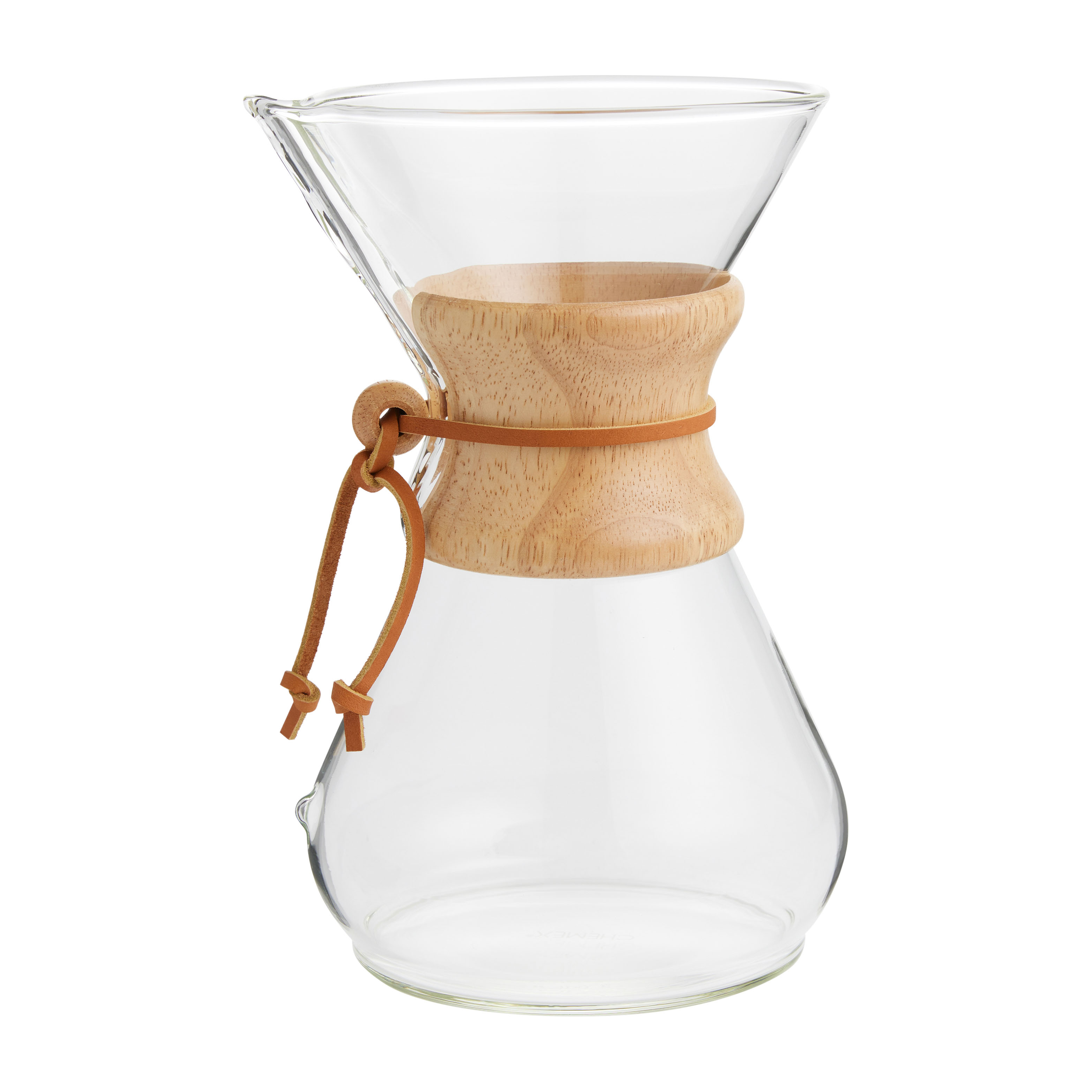 Chemex 8 Cup Glass Pour Over Coffee Maker