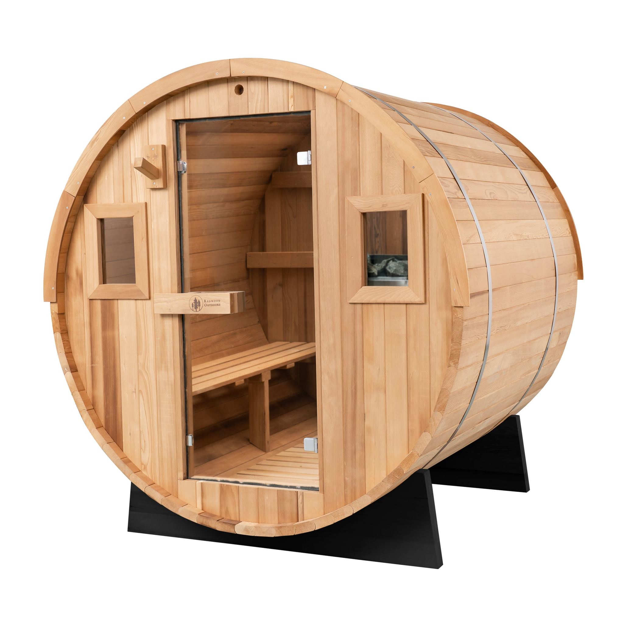 6 Person Barrel Sauna