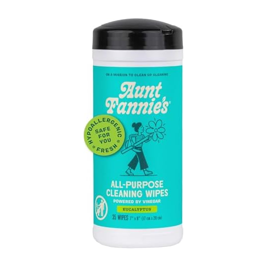 Aunt Fannie's Natural Cleaning Vinegar Wipes