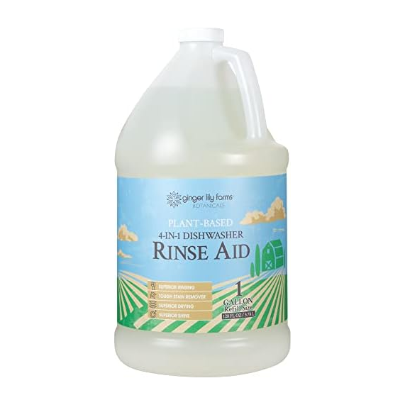 Ginger Lily Farms Dishwasher Rinse Aid