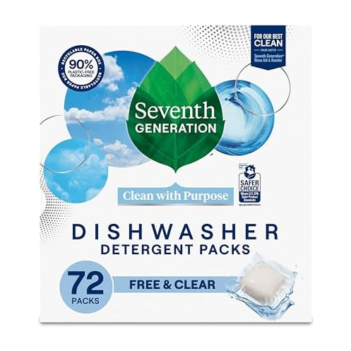 Seventh Generation Dishwasher Detergent Packs