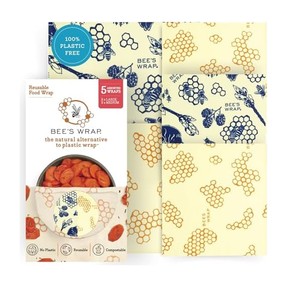 Bee's Wrap Beeswax Wraps 5 Pack