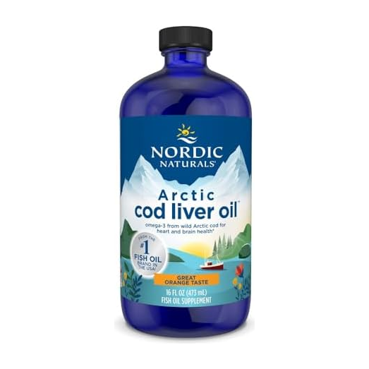 Nordic Naturals Arctic Cod Liver Oil Orange