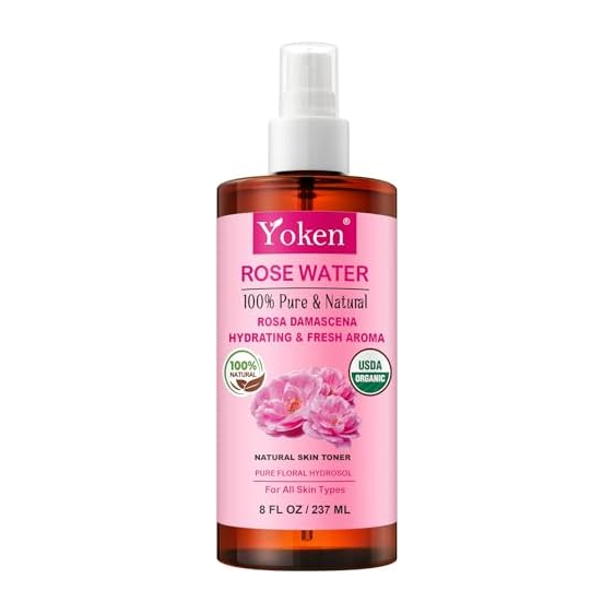 Yoken Organic Rose Water Spray