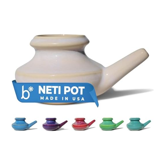 Baraka Handcrafted Ceramic Neti Pot