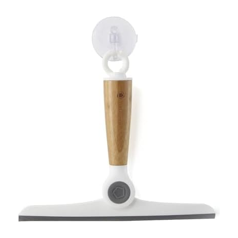 Full Circle Wipe Out Pivoting Shower Squeegee