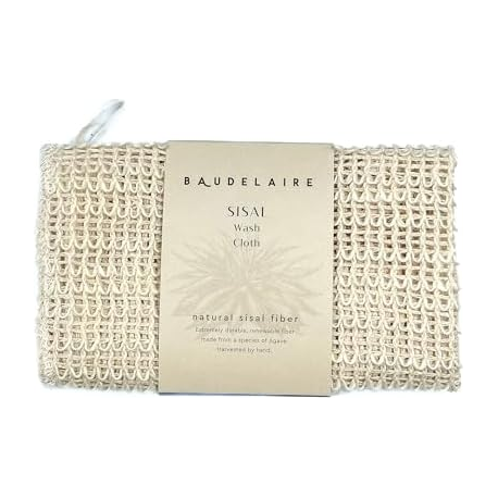 Baudelaire Sisal Exfoliating Wash Cloth