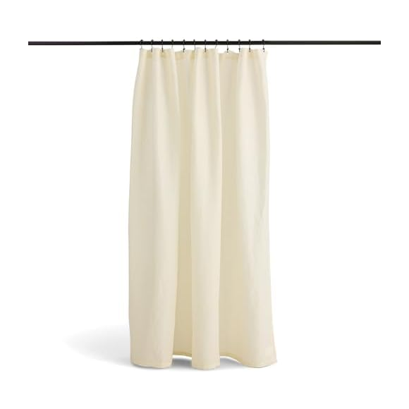 Preston Lane Stonebridge Linen Cotton Shower Curtain