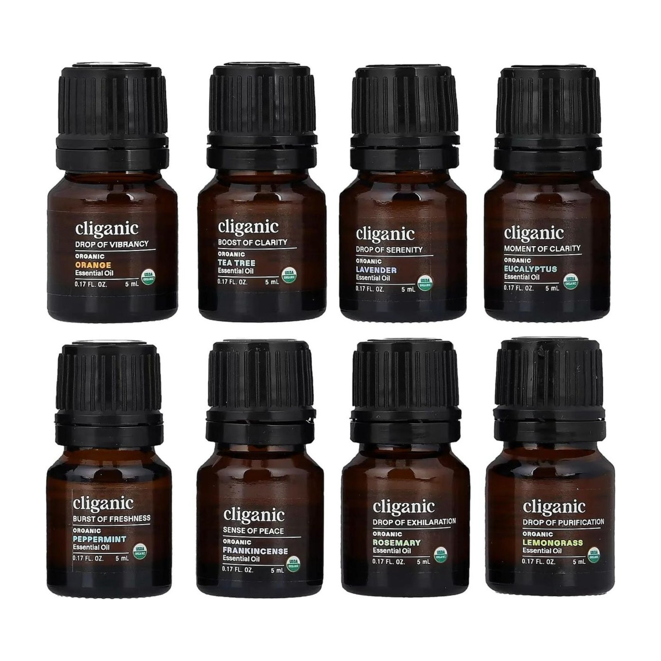 5-Piece Essential Oil Aromatherapy Set